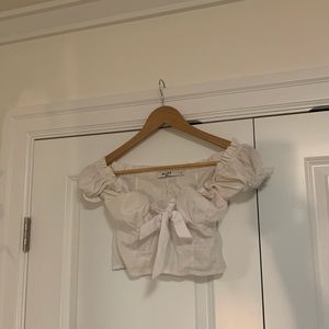 Milkmaid crop top